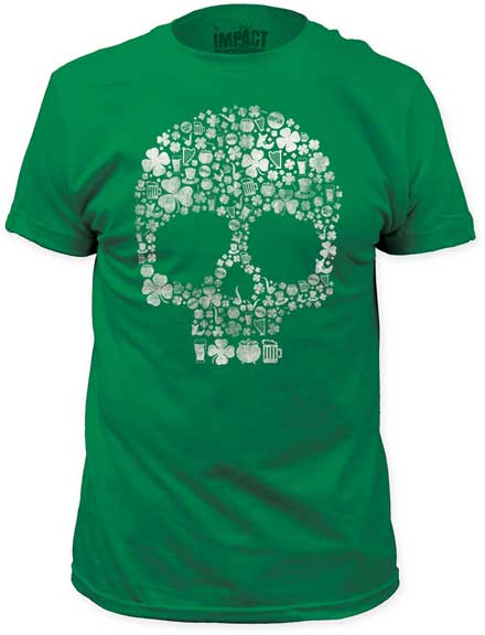 Clover Skull T-Shirt – Large – Allegany 